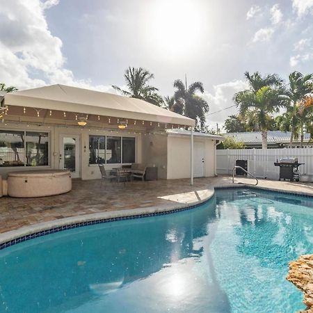 Chic Fort Lauderdale House With Private Pool Eksteriør billede