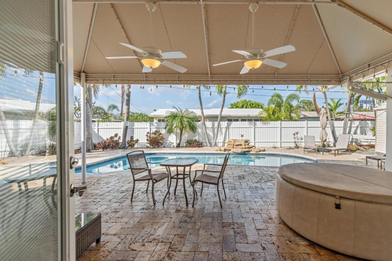 Chic Fort Lauderdale House With Private Pool Eksteriør billede