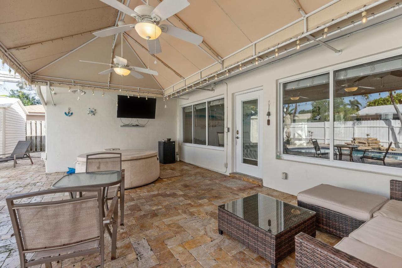 Chic Fort Lauderdale House With Private Pool Eksteriør billede