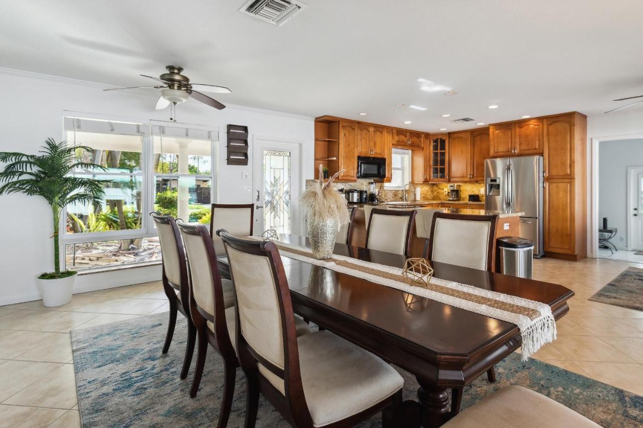 Chic Fort Lauderdale House With Private Pool Eksteriør billede
